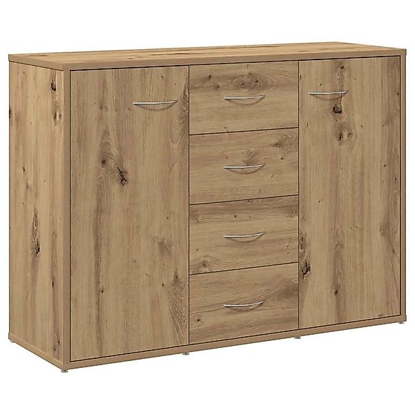 vidaXL Sideboard Artisan-Eiche 88x30x64 cm Holzwerkstoff 855893 günstig online kaufen