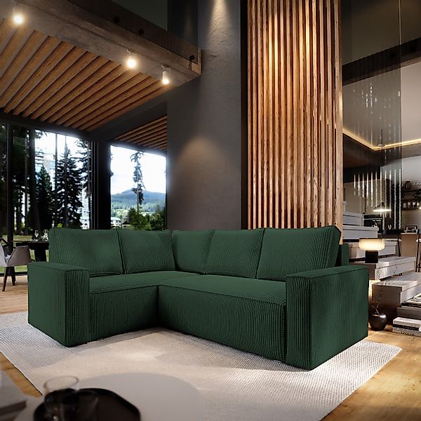 Masseno Ecksofa ESTANO mit Schlaffunktion L-Form, günstig online kaufen