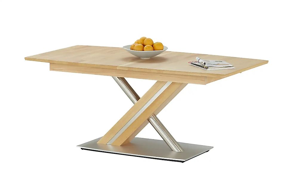 Woodford Säulentisch ausziehbar Tristan ¦ holzfarben ¦ Maße (cm): B: 90 H: günstig online kaufen