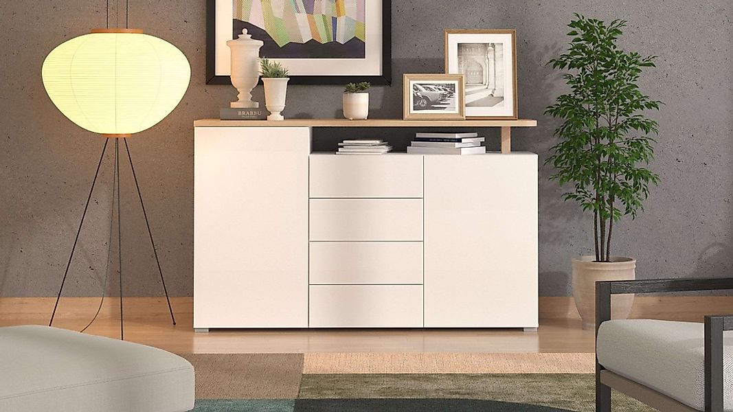 INOSIGN Sideboard "Aterno Kommode, Anrichte", Breite 154 cm, mit Push-to-Op günstig online kaufen