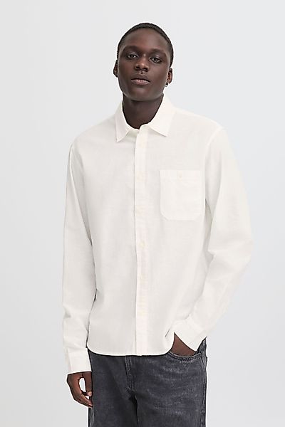 Blend Leinenhemd BHBAY LINEN Stilvolles Langarmhemd günstig online kaufen