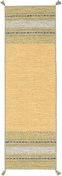 carpetfine Teppich »Kelim Azizi«, rechteckig, 5 mm Höhe, Baumwolle, Wendete günstig online kaufen