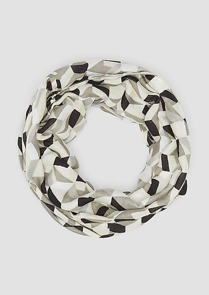 s.Oliver Loop Snood, Loop-Schal mit All-over-Grafikprint günstig online kaufen