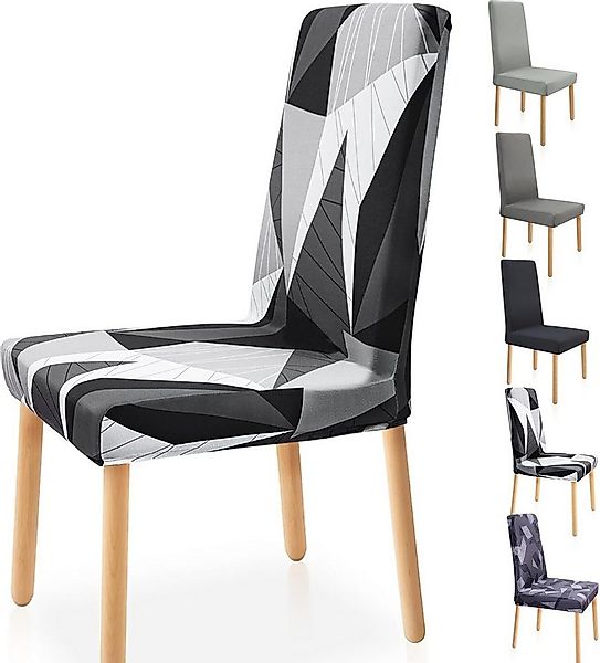 Coonoor Stuhlhusse Stretch Stuhlbezug,Graffiti Modernes Muster Waschbar Stu günstig online kaufen
