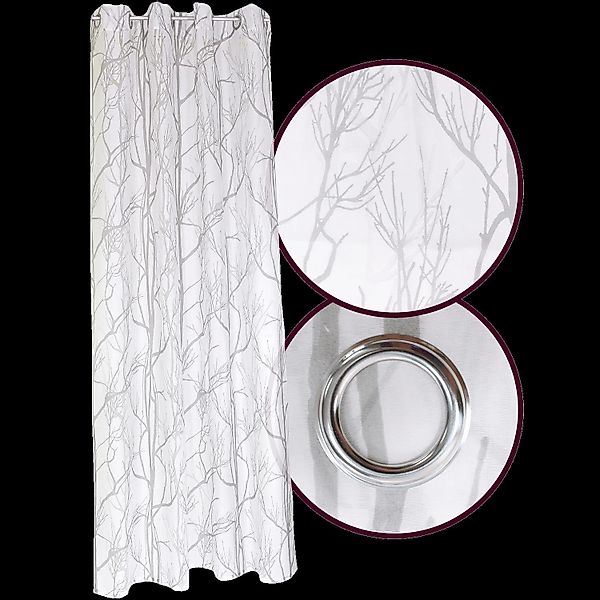 EXKLUSIV HEIMTEXTIL Vorhang Ösenvorhang 140x235 cm günstig online kaufen