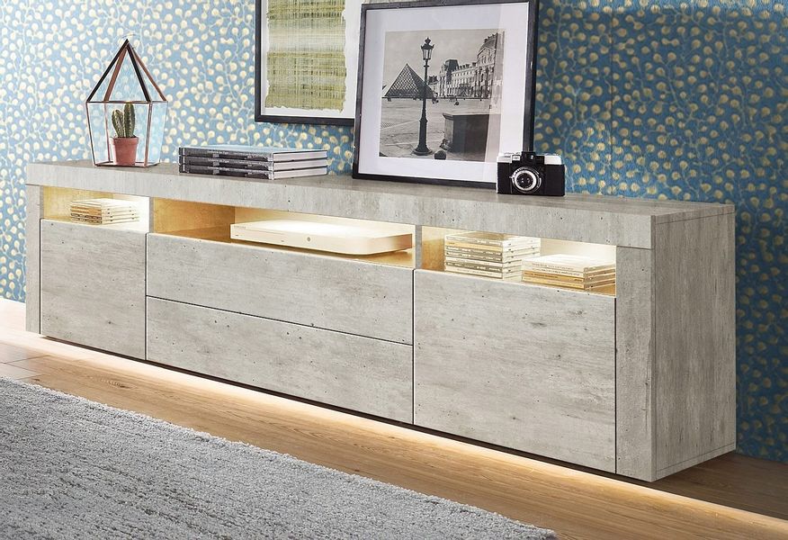 borchardt Möbel Lowboard "Santa Fe" Breite 166 cm günstig online kaufen