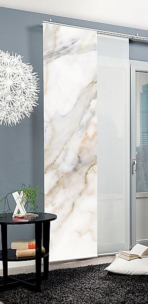 HOME WOHNIDEEN Schiebegardine SUMANI (1 St), Paneelwagen, blickdicht, Schie günstig online kaufen