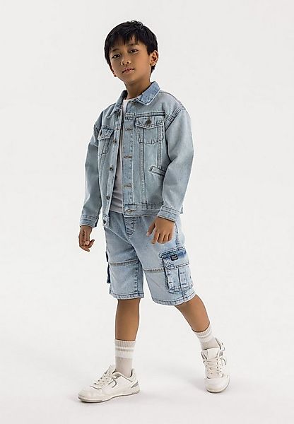 MINOTI Jeansshorts Denim-Shorts mit Cargotaschen (3y-14y) günstig online kaufen