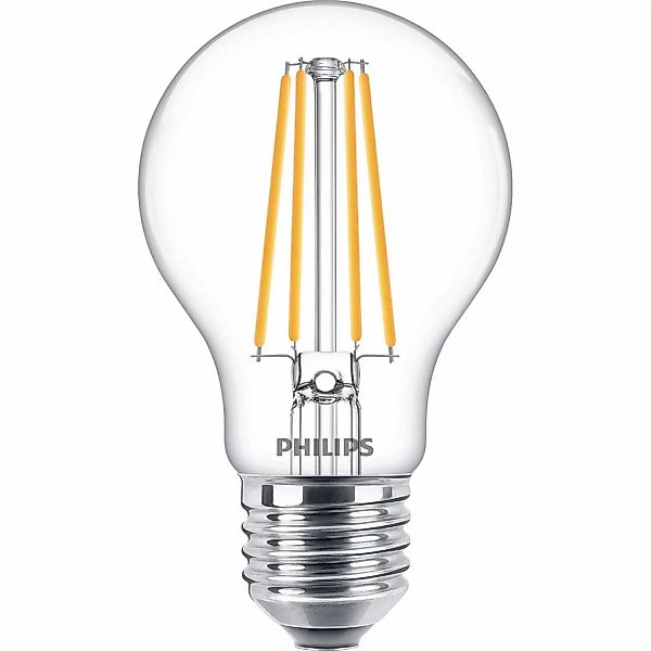 Philips LED-Leuchtmittel E27 Glühlampenform 8,5 W 1055 lm 10,4 x 6 cm (H x günstig online kaufen