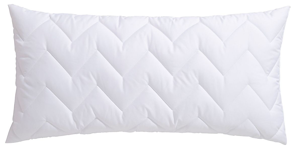 Home affaire Microfaserkissen Sartes Kopfkissen 40x80, günstig online kaufen