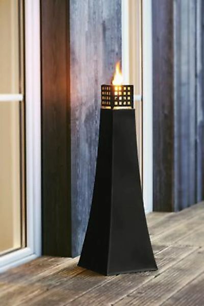 HOME Living Metall-Öllampe Metall-Öllampe Windlichter schwarz günstig online kaufen