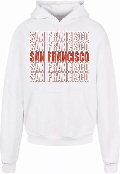 Merchcode Kapuzensweatshirt Merchcode Herren San Francisco Ultra Heavy Hood günstig online kaufen