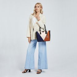 Miss Lulu Handtasche Handtasche Damen V-förmig günstig online kaufen