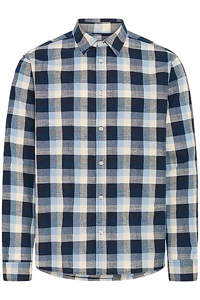 Blend Langarmhemd "BHDARIS SLUB CHECK" günstig online kaufen