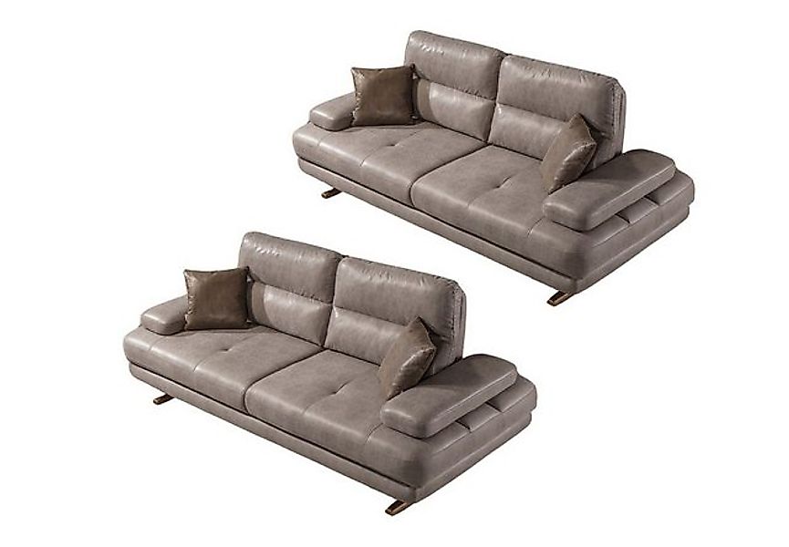 Villa Möbel Polstergarnitur Comforta, (Set, 3-tlg), mit Relax-/Bettfunktion günstig online kaufen