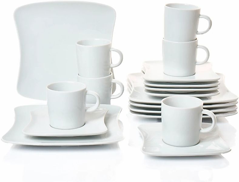 Retsch Arzberg Kaffeeservice "Geschirr-Set, Service SANDY" Porzellan Made i günstig online kaufen