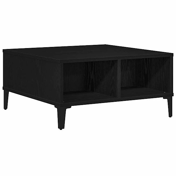 vidaXL Couchtisch Schwarz Eichen-Optik 60 x 60 x 30 cm Holzwerkstoff 862589 günstig online kaufen