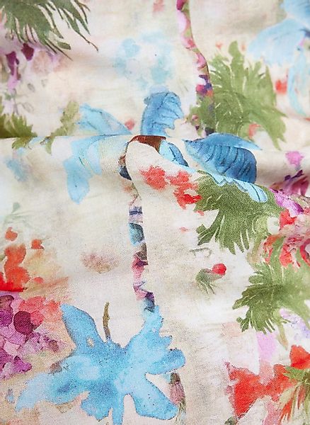 Rabe Druckbluse im Tunika-Stil und mit floralem Muster günstig online kaufen