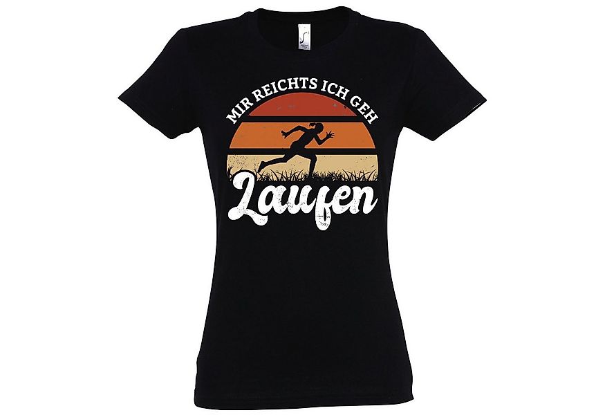 Youth Designz T-Shirt Mir reichts Ich geh Laufen Damen T-Shirt Mit modische günstig online kaufen