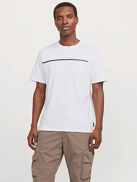 Jack & Jones T-Shirt "JCOFUSION FULL BRANDING TEE SS CREW NOOS" günstig online kaufen