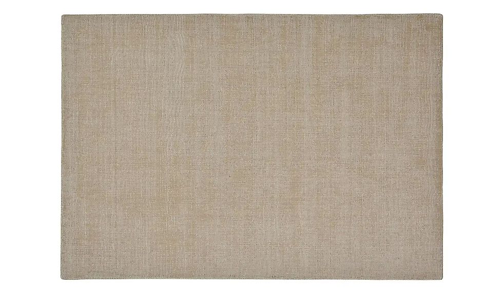 Handweb-Teppich  Vinaya ¦ beige ¦ Wolle ¦ Maße (cm): B: 70 Teppiche > Einfa günstig online kaufen