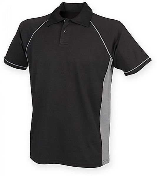 Finden+Hales Poloshirt Herren Piped Performance Polo / Coolplus®-Polyester günstig online kaufen