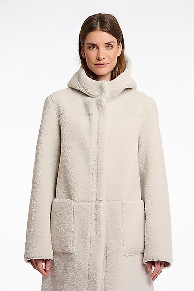 Rino & Pelle Kurzmantel ALINA mit Kunstleder-Details günstig online kaufen