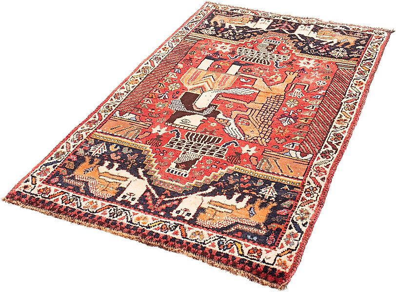 morgenland Orientteppich »Perser - Nomadic - 137 x 83 cm - rot«, rechteckig günstig online kaufen