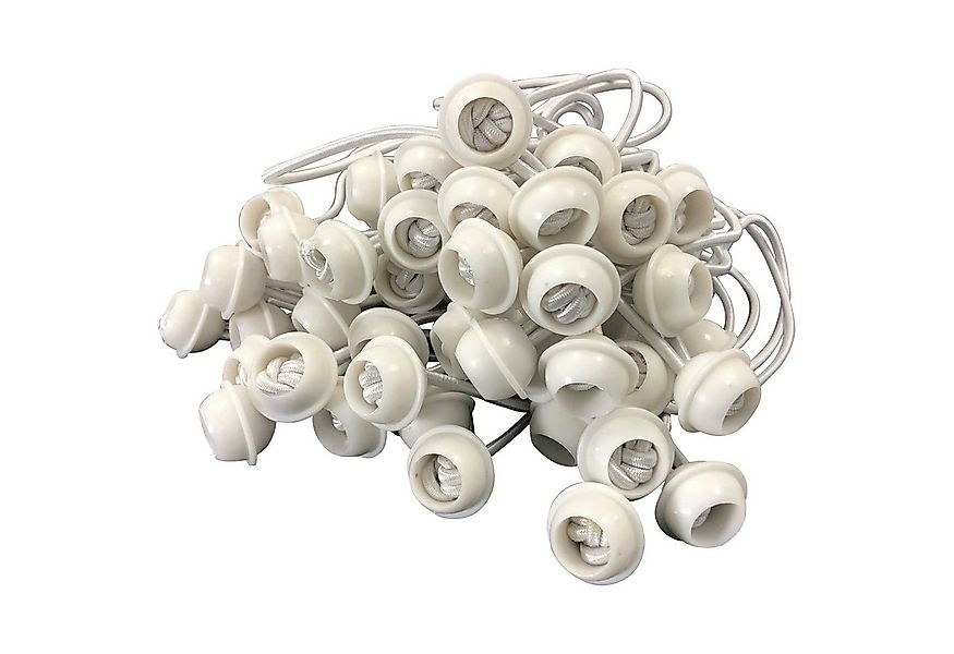 DEGAMO Partyzelt, Zubehör - Spanngummi mit Kugel für Zeltplanen, 50 Stück günstig online kaufen