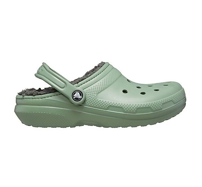 Crocs Sandale Classic Lined Clog (mit Innenfutter) grün - 1 Paar Badeschuh günstig online kaufen