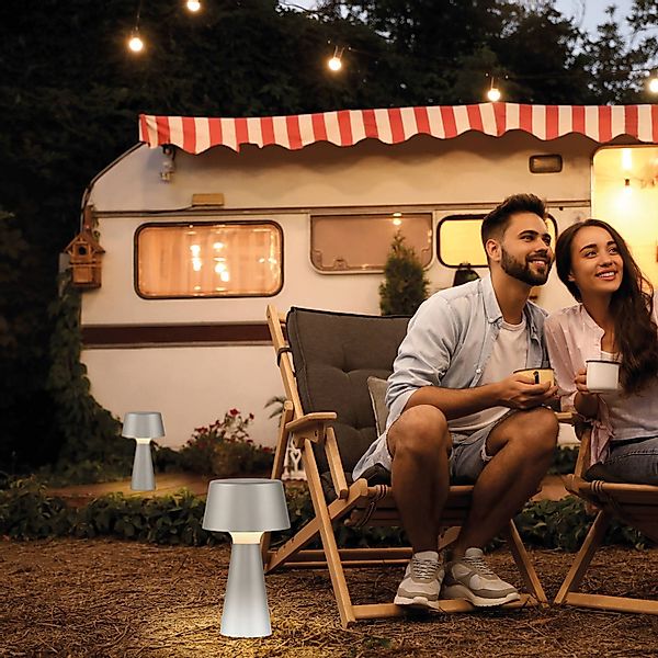 JUST LIGHT Tischleuchte »ABERA«, 1 flammig, Leuchtmittel LED-Modul   LED fe günstig online kaufen