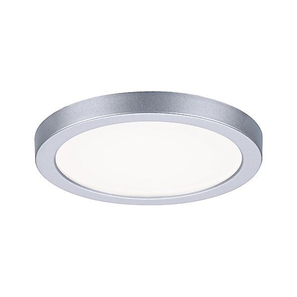 Paulmann Einbaupanel Areo VariFit IP44 6,5W 4000K 118mm Chrom matt Kunststo günstig online kaufen