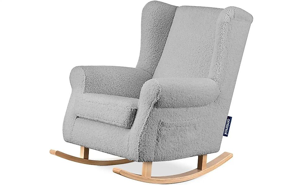 KONSIMO Schaukelsessel  Tules ¦ grau ¦ Maße (cm): B: 80 H: 110 Polstermöbel günstig online kaufen