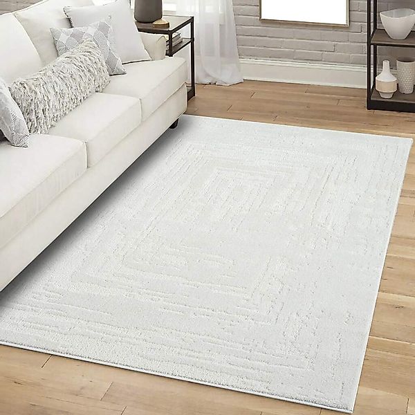 Carpet City Teppich "FLAIR171" rechteckig 11 mm Höhe Kurzflor-Teppich, Skan günstig online kaufen
