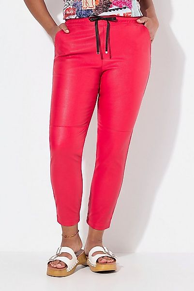 Angel of Style Schlupfhose Lederoptik-Hose Elastikbund und -saum günstig online kaufen