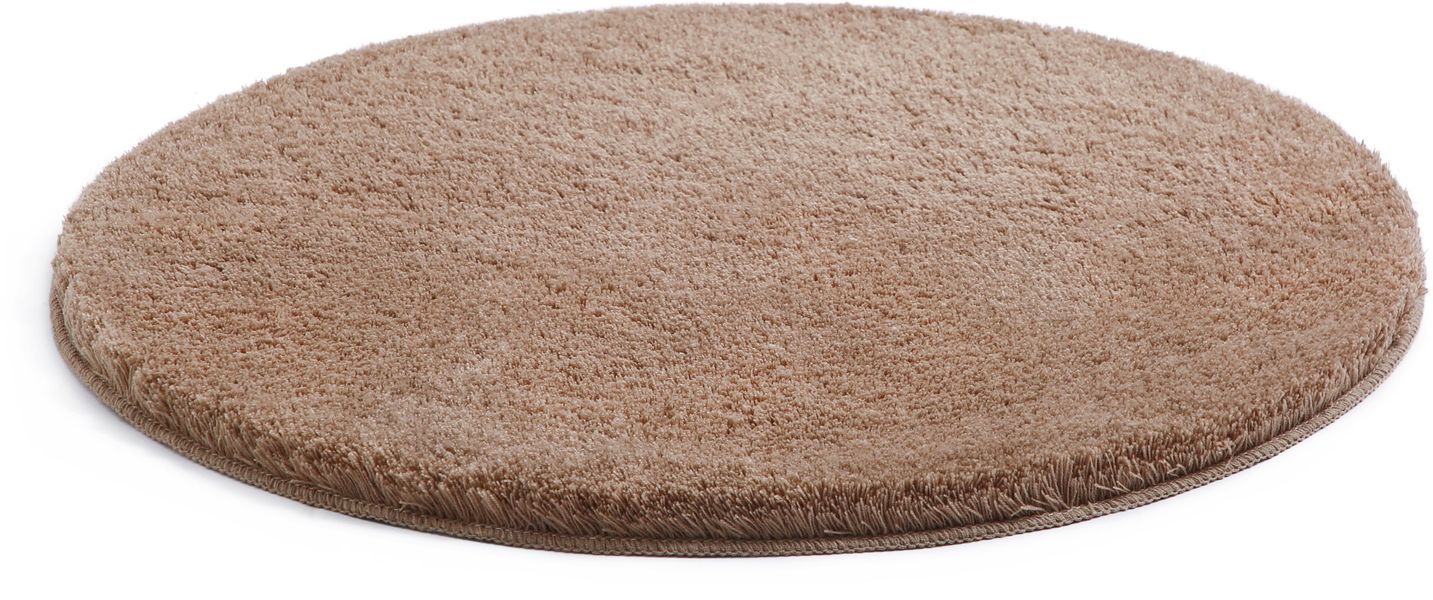 my home Badematte "Merida, Badvorleger, Badezimmer Teppich" Höhe 32 mm ruts günstig online kaufen