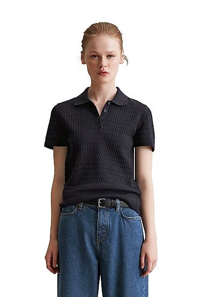 Marc O'Polo DENIM Poloshirt aus Strick, modisches Muster, regular günstig online kaufen