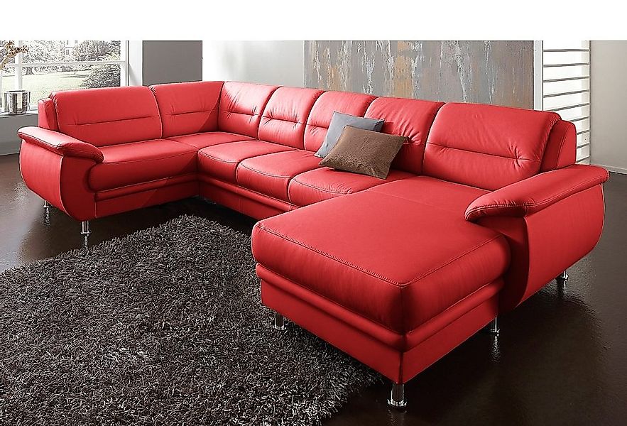 sit&more "Mailand U-Form, B: 312 cm" optional Bettfunktion günstig online kaufen