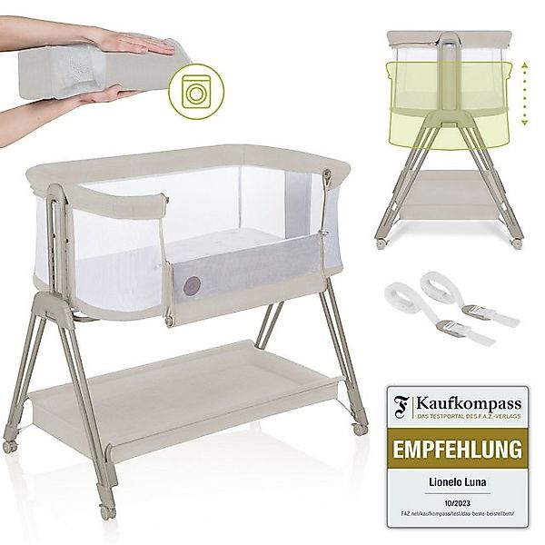 lionelo Baby-Reisebett LUNA, 2in14 Rädern mit günstig online kaufen