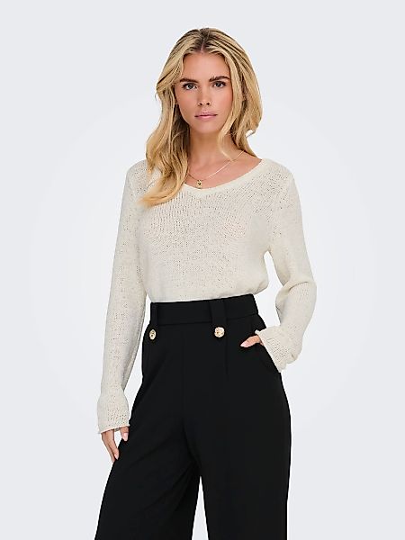 ONLY V-Ausschnitt-Pullover ONLGEENA L/S V-NECK KNT günstig online kaufen