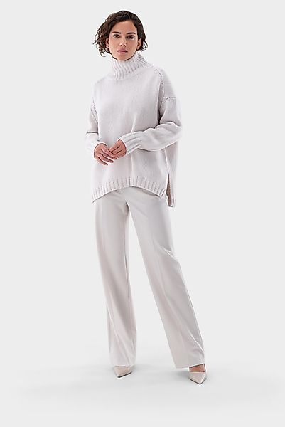 Rollkragenpullover oversized mit Kaschmir günstig online kaufen