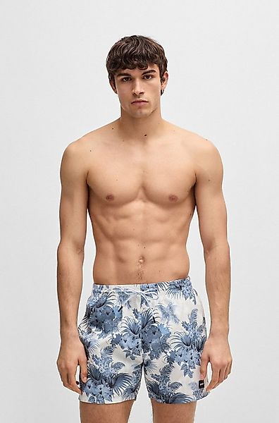 BOSS Badeshorts Piranha mit buntem Alloverdruck günstig online kaufen