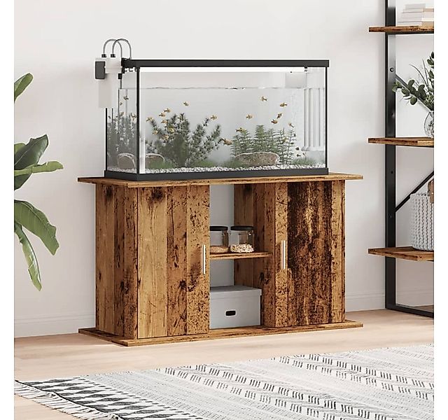 vidaXL Aquariumunterschrank Aquariumständer Altholz-Optik 101x41x58 cm Holz günstig online kaufen