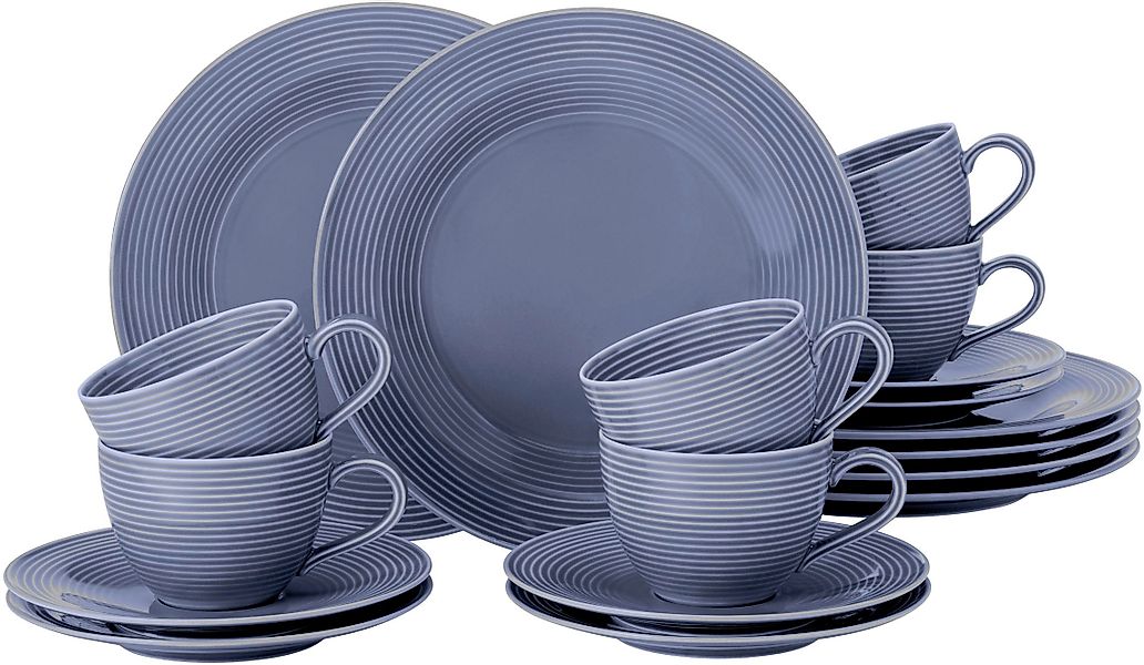 Seltmann Weiden Kaffeeservice »Geschirr-Set, 18 Teile, Beat«, (Set, 18 tlg. günstig online kaufen