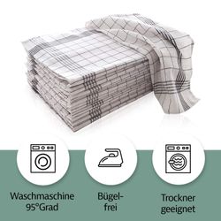 Zestri Geschirrtuch 10er-Set aus 100% Baumwolle, günstig online kaufen