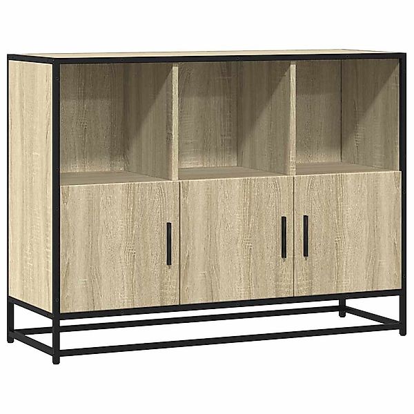 vidaXL Sideboard Sideboard Sonoma-Eiche 100x35x76 cm günstig online kaufen