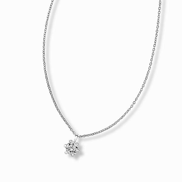 Reflexion Diamonds Goldkette Solitär 585/-Weiß- oder günstig online kaufen