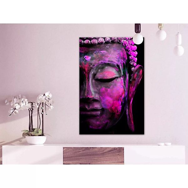 Leinwandbild Pink Buddha XXL günstig online kaufen