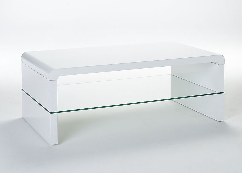Concept GmbH Couchtisch in Weiß, MDF günstig online kaufen