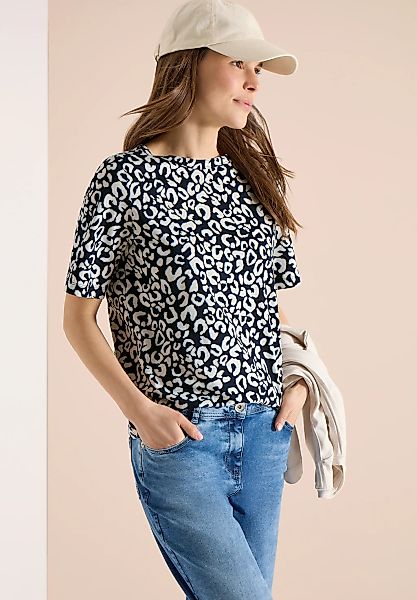 Cecil 3/4-Arm-Shirt mit Leoprint günstig online kaufen